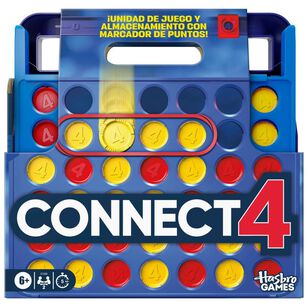 Juego De Mesa Hasbro Games Conecta 4 Edici&oacute;n 2025