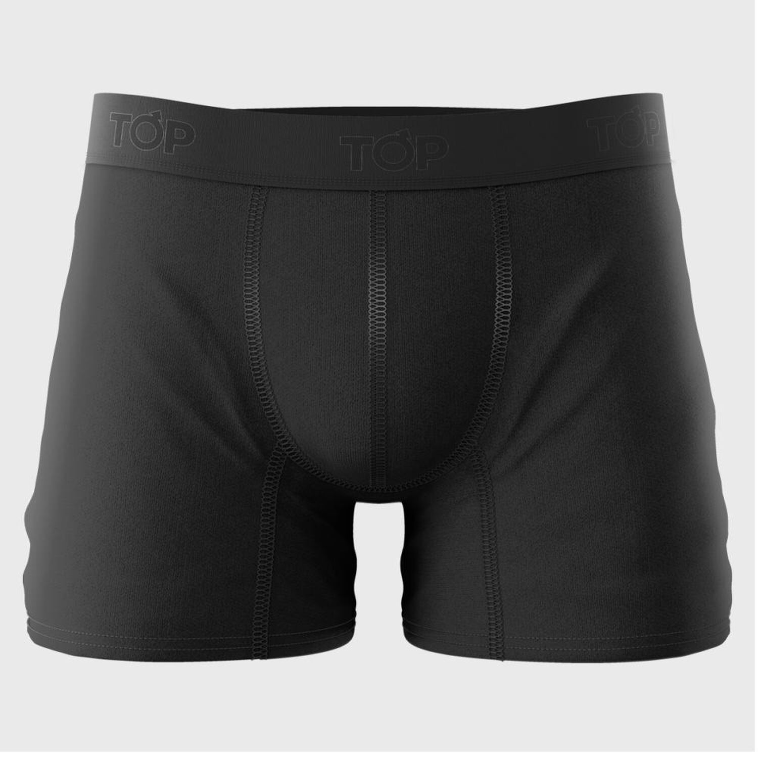 Pack 4 Boxer Medio Algod&oacute;n Color Top image number 4.0
