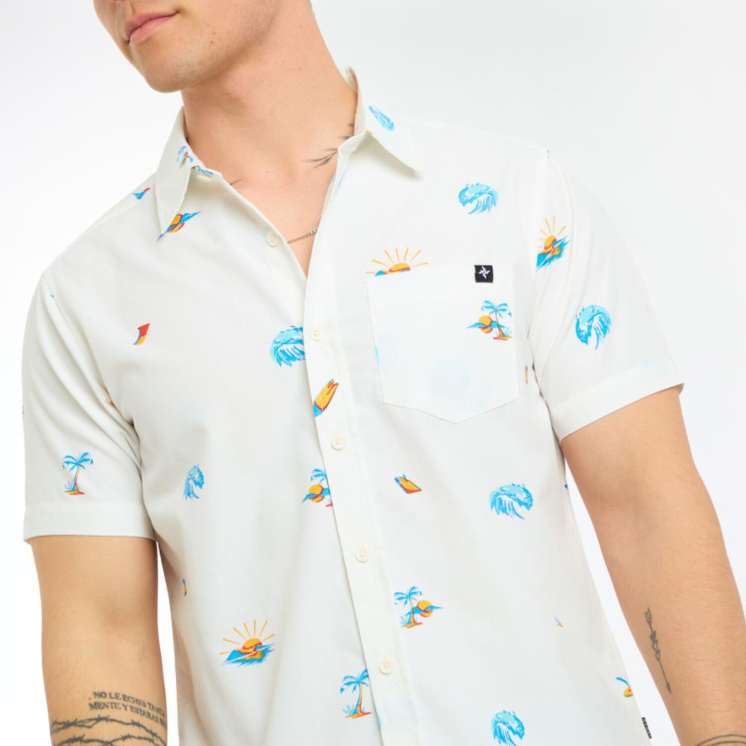 Camisa Manga Corta Hombre Skuad image number 4.0