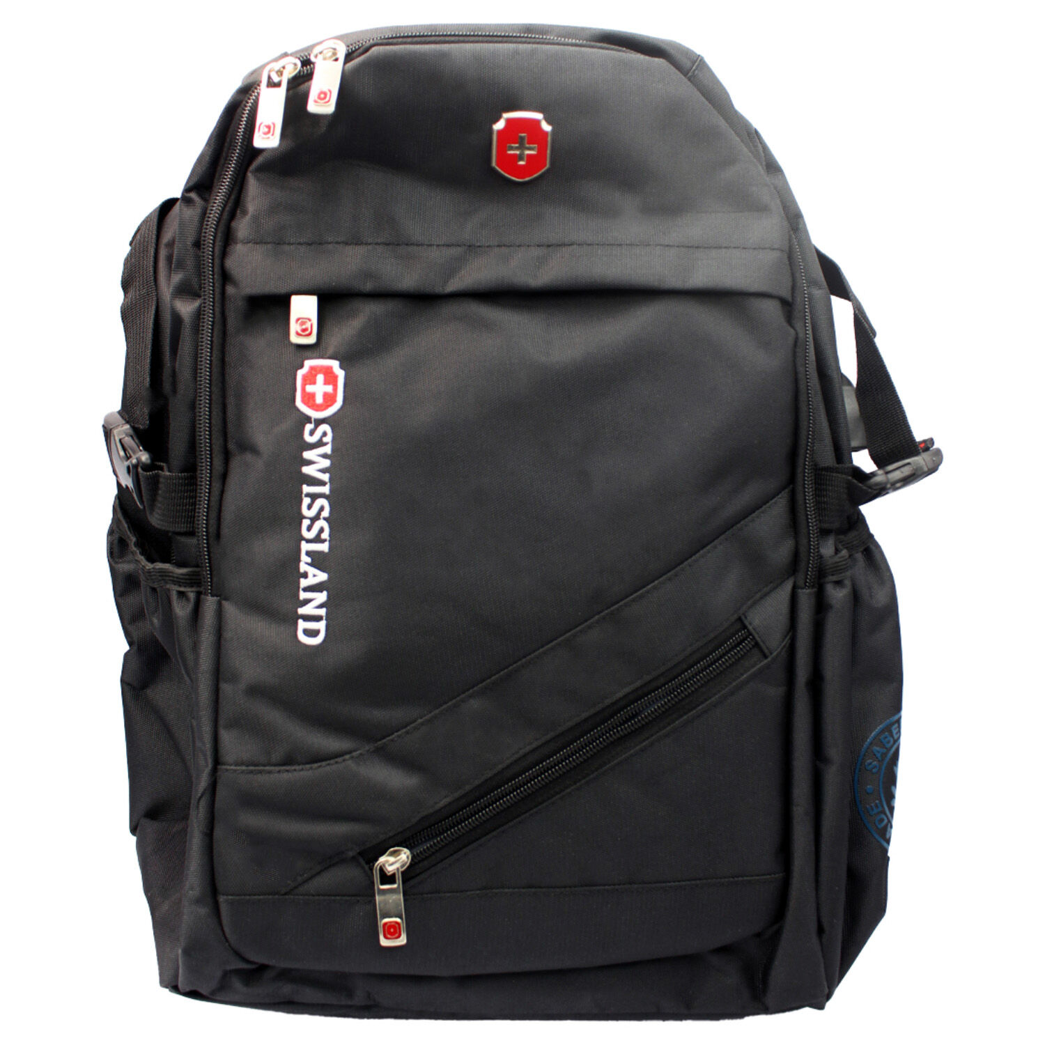 Mochila Multifuncional Impermeable Notebook Negro - Ps image number 0.0