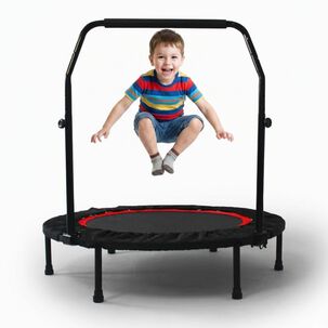 Trampol&iacute;n Fitness 1,02 M Con Barra Ejercicio Resistente