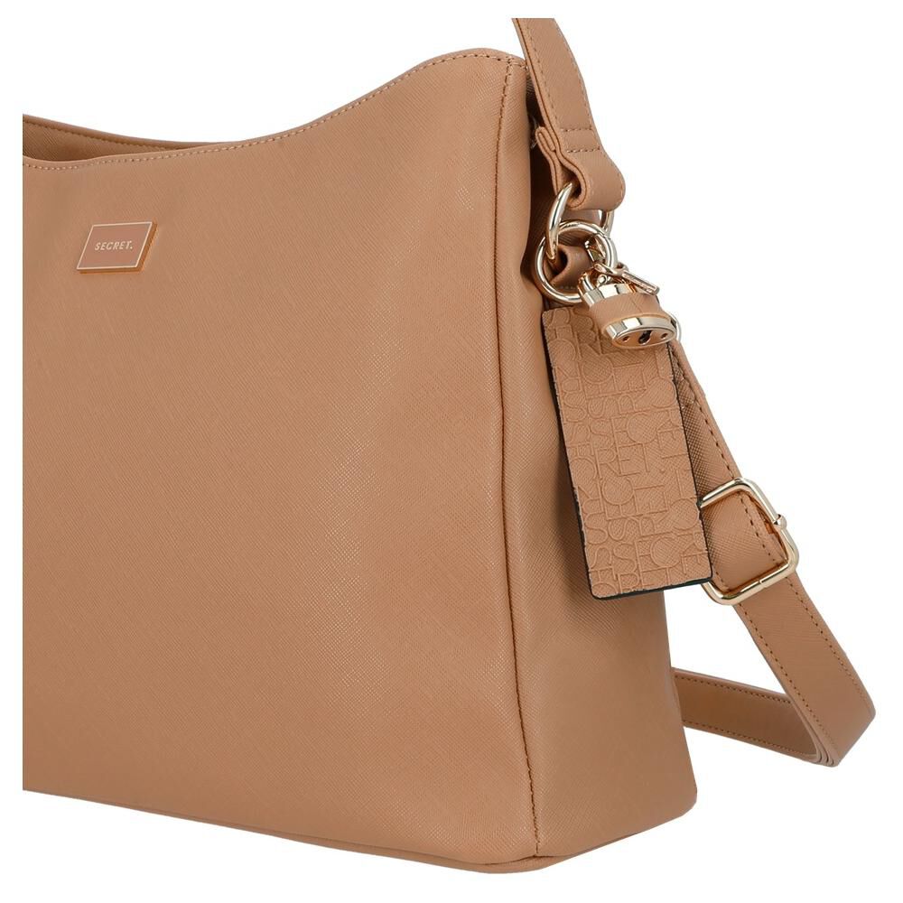 Cartera De Hombro Secret Buzios Sc6 L Beige image number 4.0
