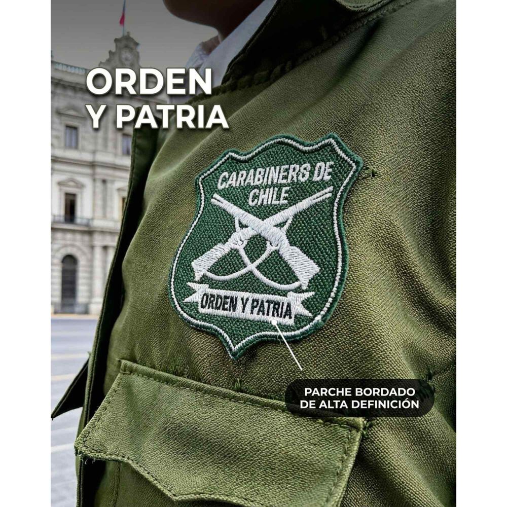 Disfraz Carabinero Policia Chile image number 7.0