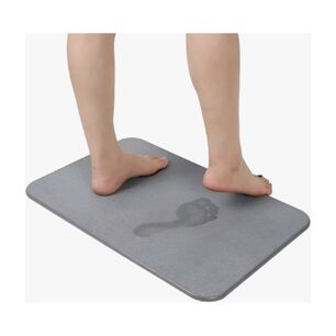 Alfombra Piso Ba&ntilde;o Secado Ultra R&aacute;pido