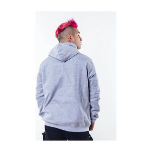 Poleron Gris Canguro Hombre Relaxed Fit Para Estampar