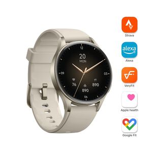 Pack Smartwatch Lhotse Vibe 05 Cream + Aud&iacute;fonos Blanco