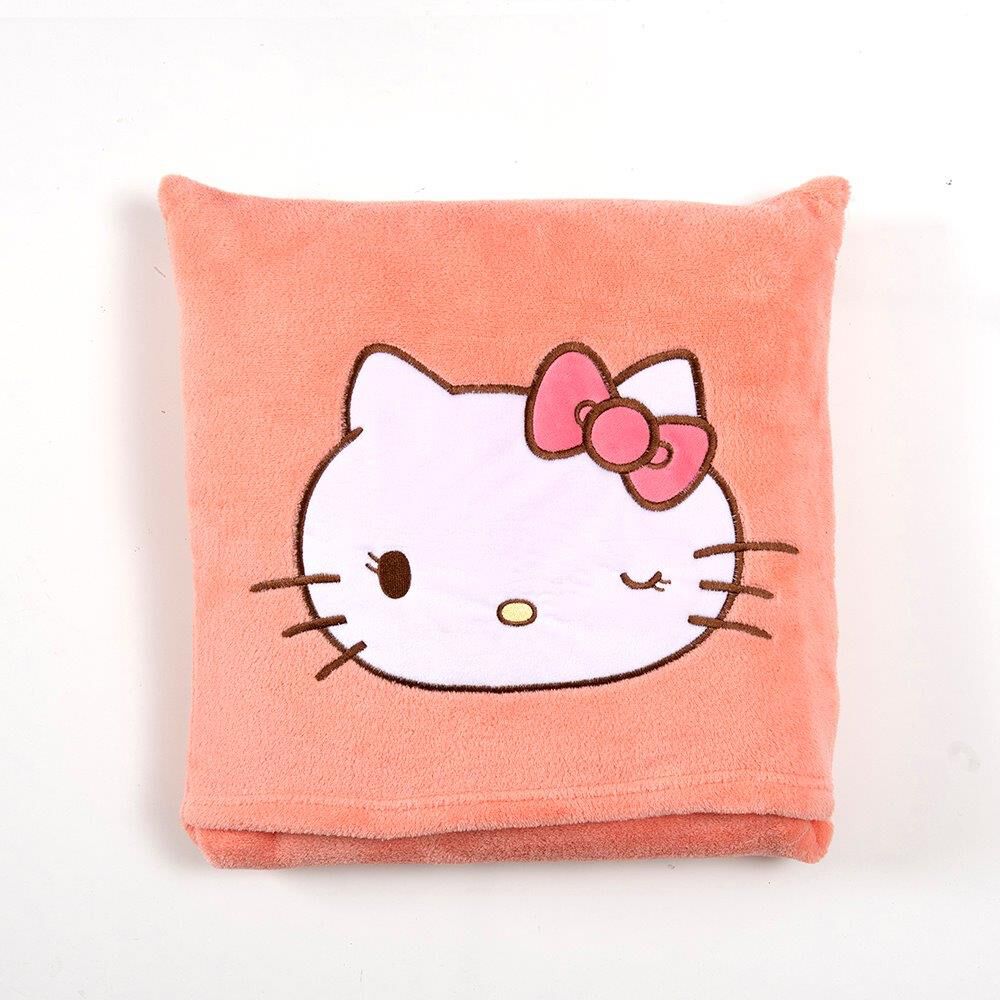 Frazada Cojin 120x200 Cms Hello Kitty image number 2.0