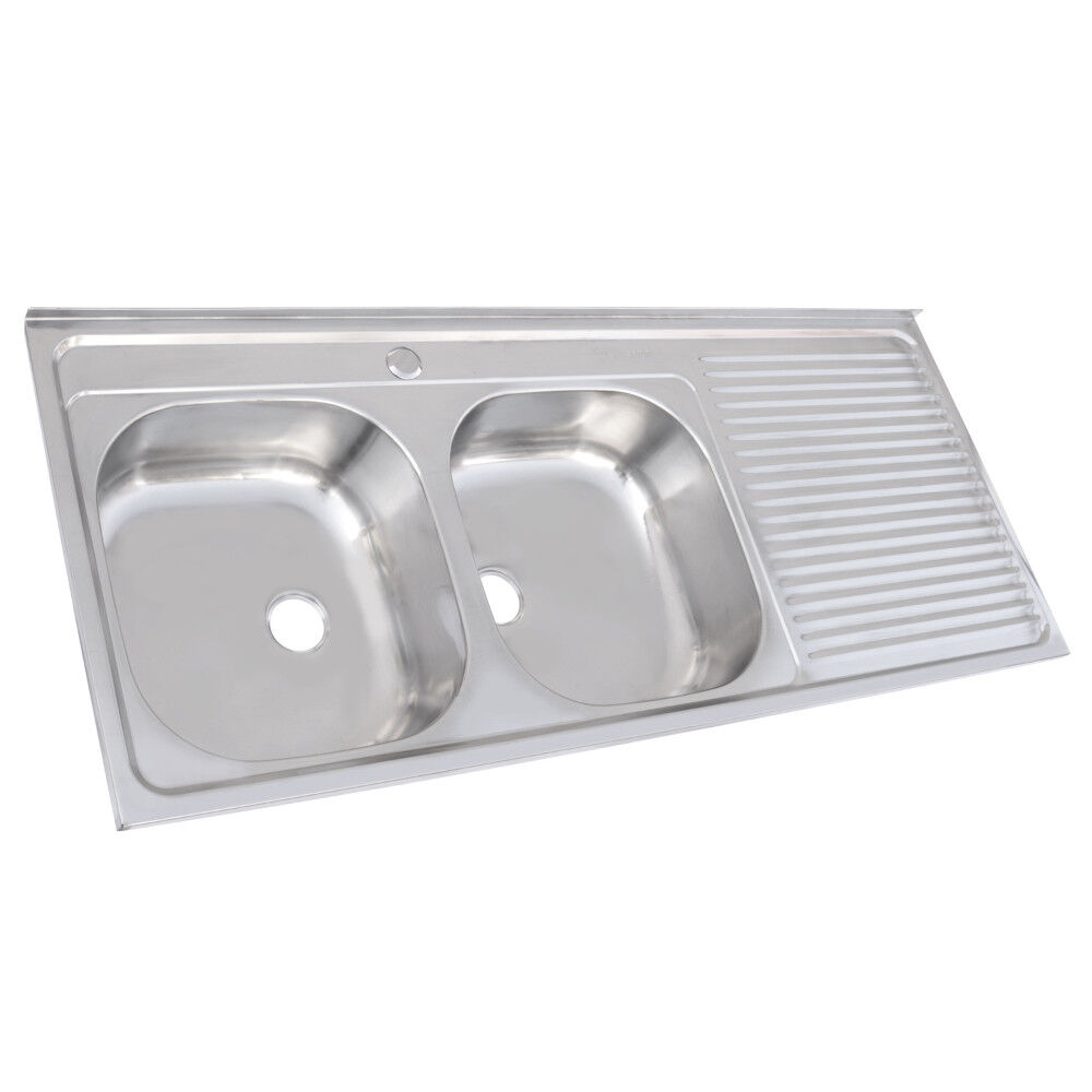 Lavaplatos Empotrado 1235x435 Con Rebalse Monomando Derecho image number 0.0