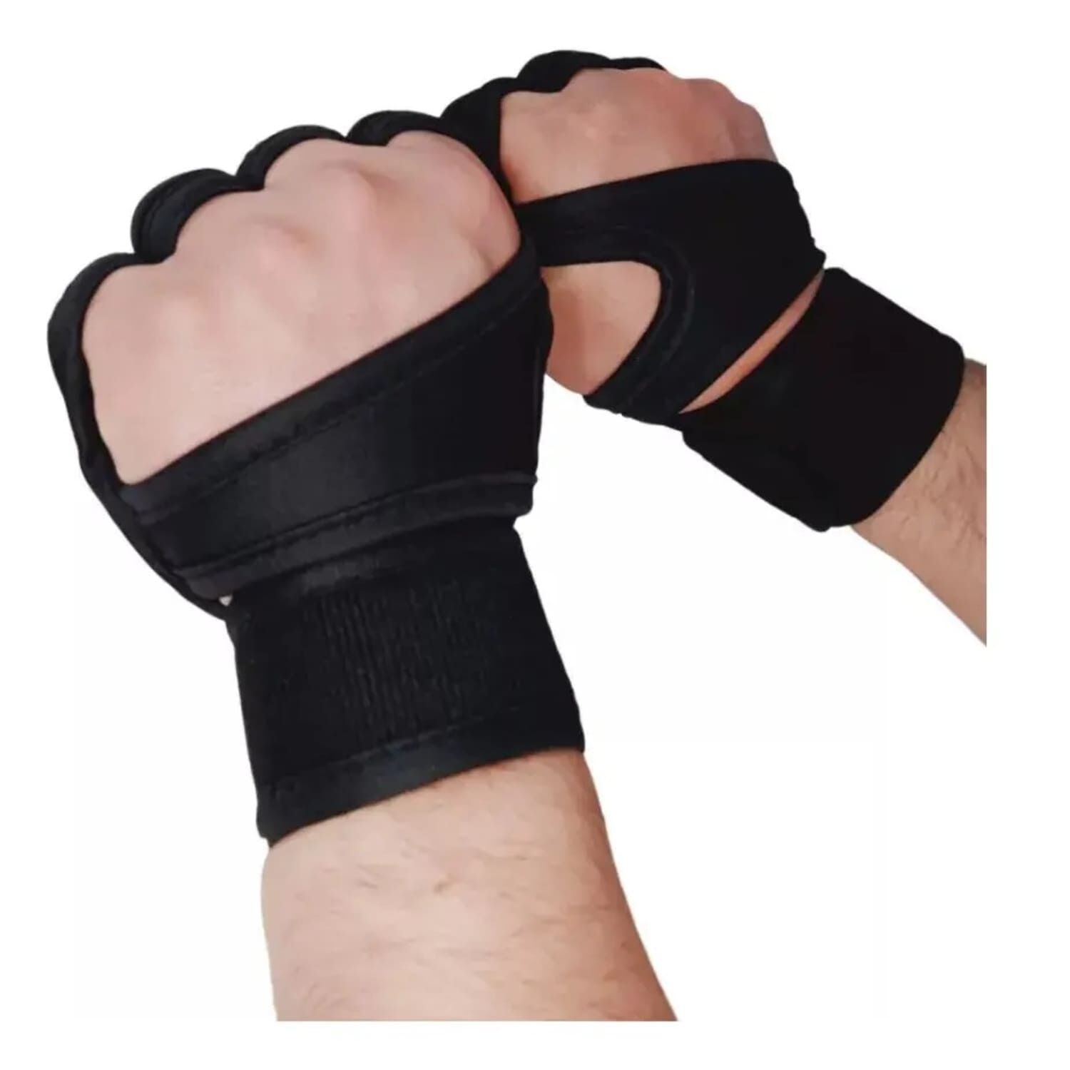 Guantes Calleras Protectoras Manos Levantamiento Pesas Barra image number 1.0