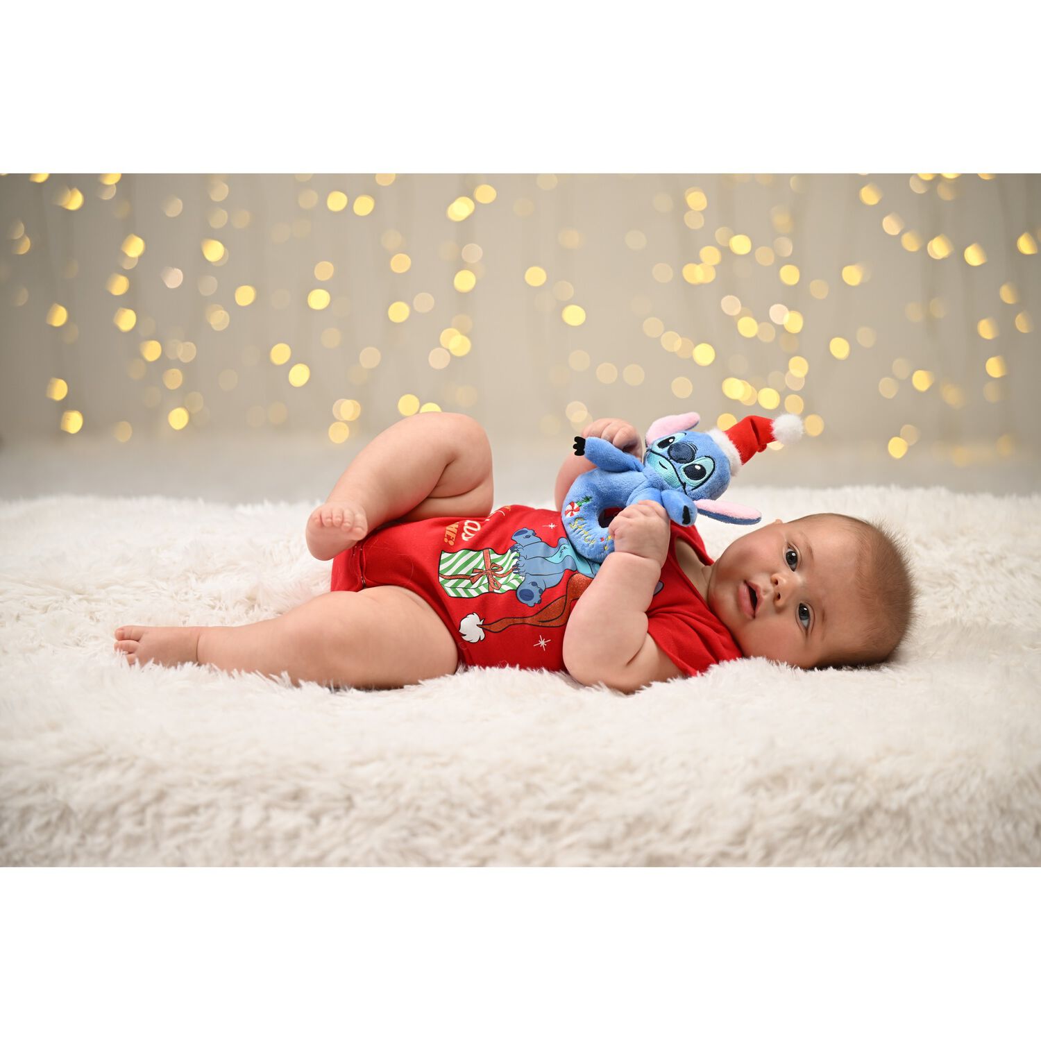 Set 2 Piezas Navidad Stitch Unisex 0 - 3 Meses image number 2.0