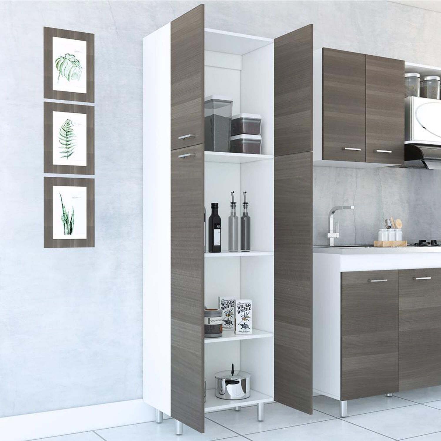 Mueble De Cocina Alacena Tuhome Rossi image number 2.0