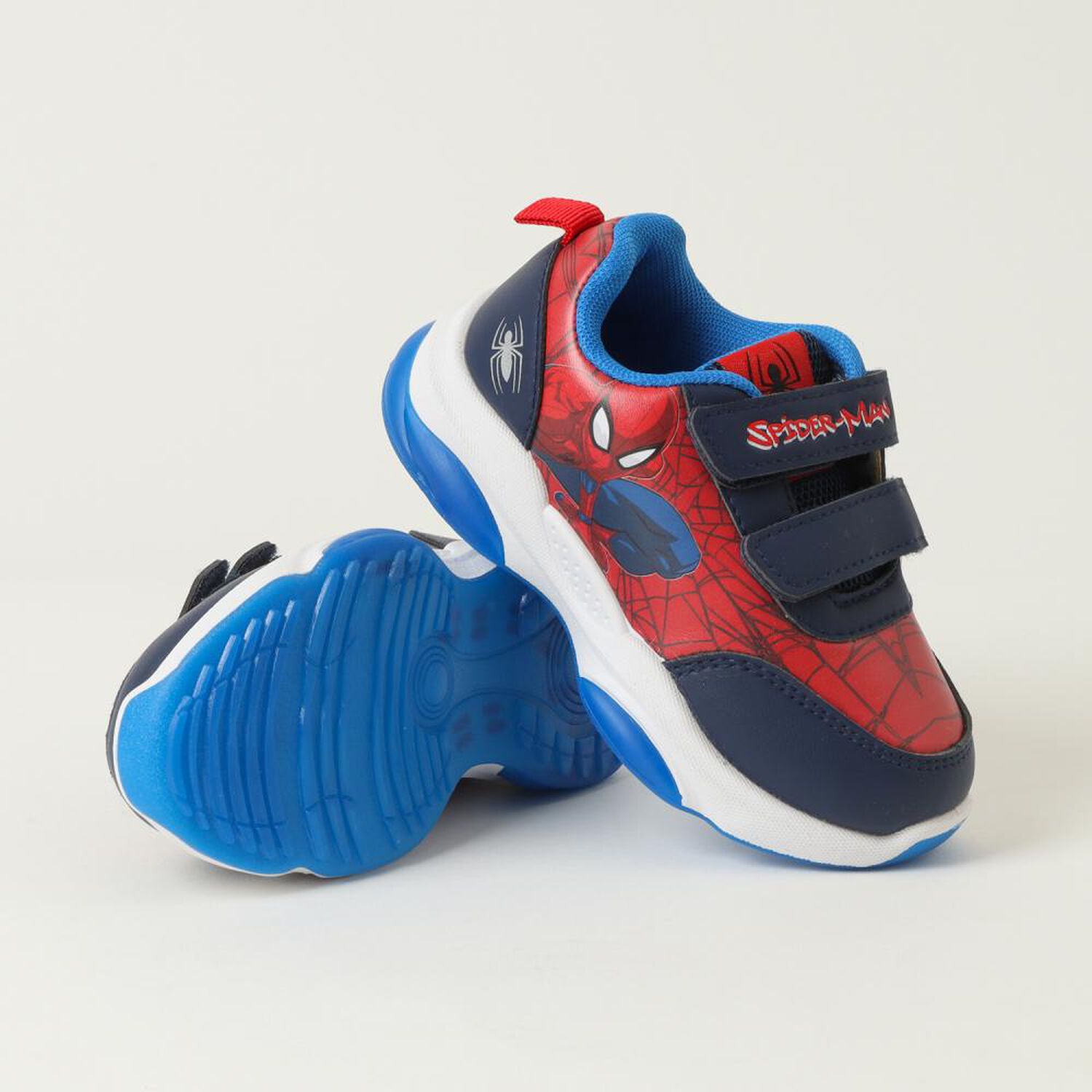Zapatilla Con Luces Ni&ntilde;o Spiderman Cara image number 2.0