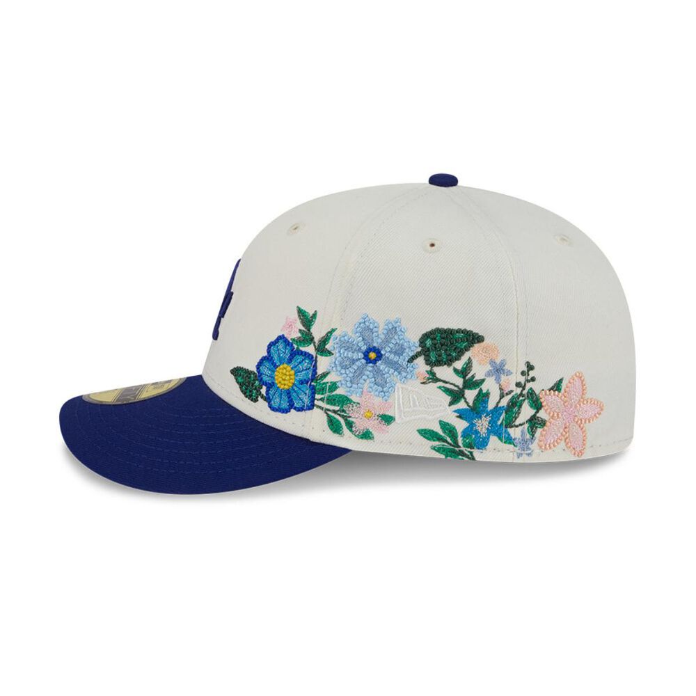 Gorra 59fifty Los Angeles Dodgers Tonal Florals Blue image number 3.0