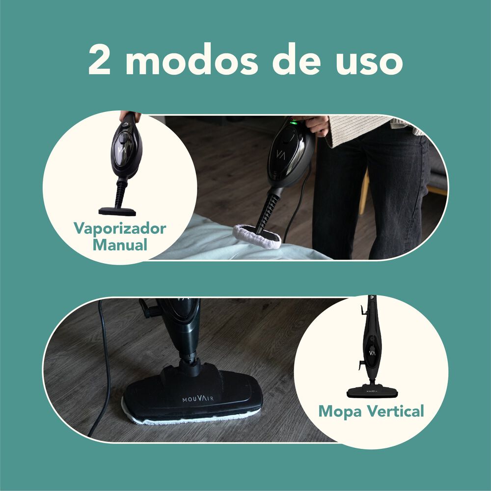 Mopa De Vapor 8 En 1 Mouvair Steam image number 8.0