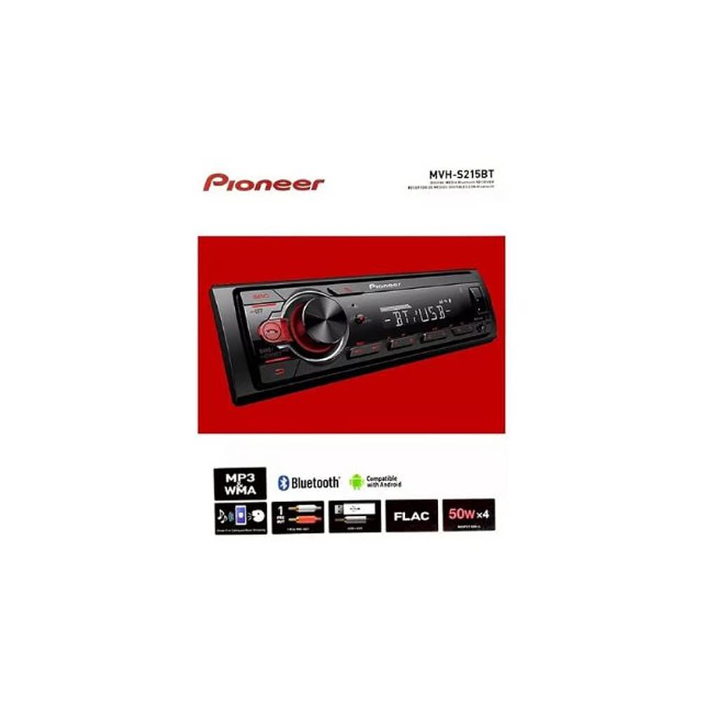 Radio De Auto Pioneer Mvh S215bt Con Usb Y Bluetooth image number 2.0