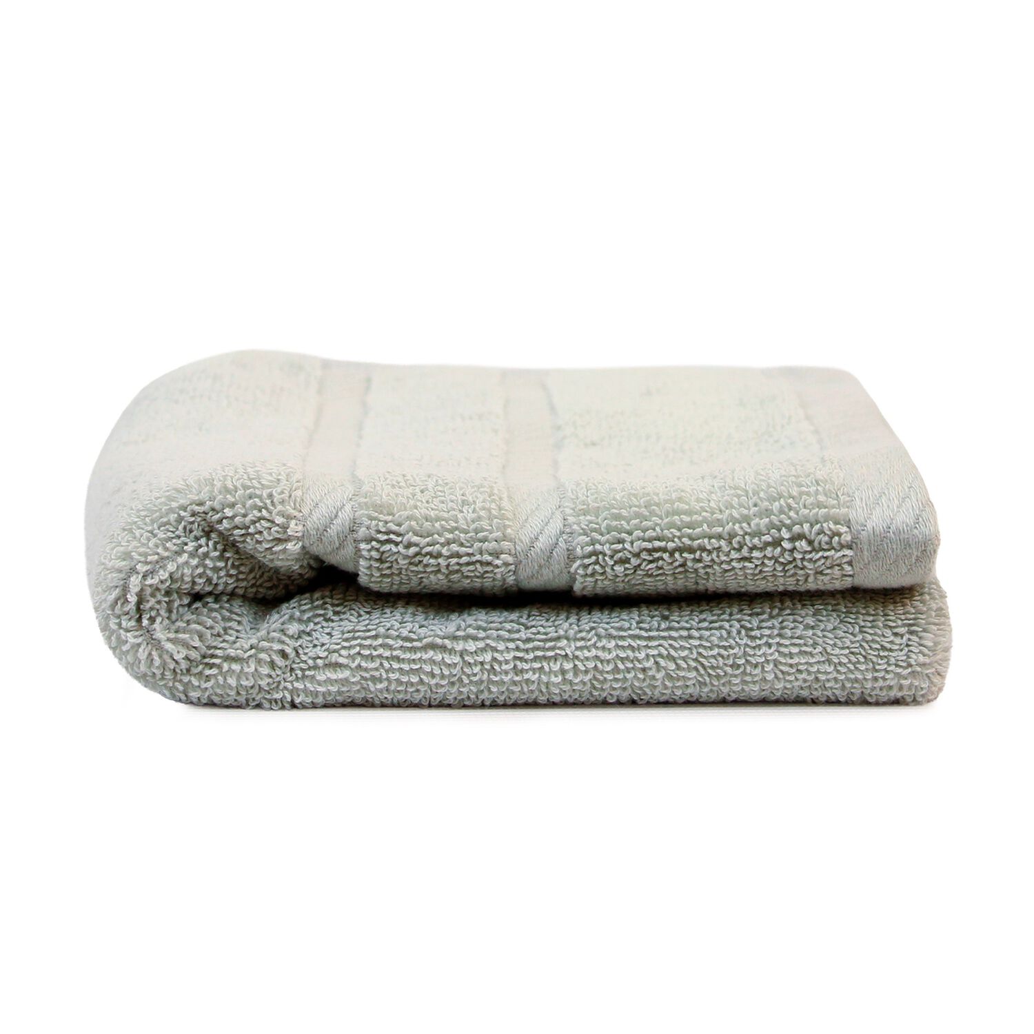 Toalla De Mano Nautica Signature Premium 100% Algod&oacute;n Gris Claro image number 1.0
