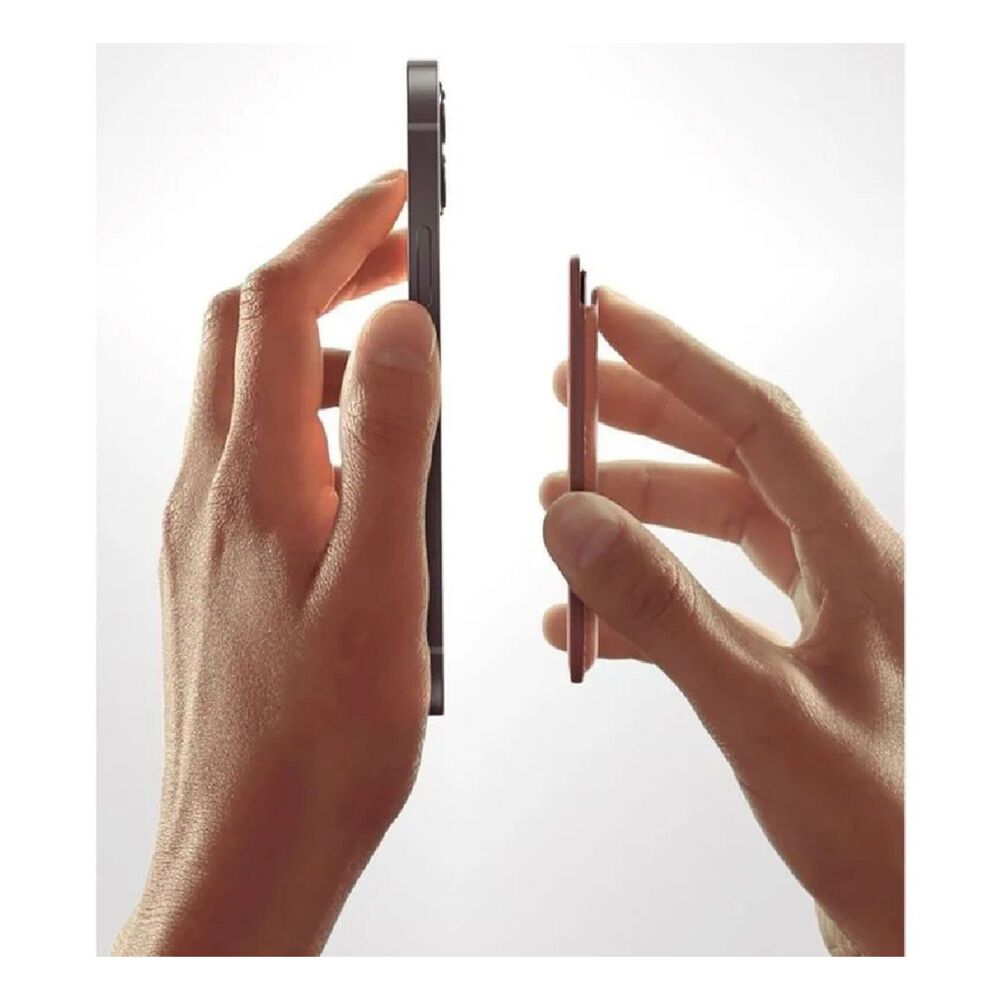 Billetera Tarjetero Para Iphone Magnético Magsafe Negro image number 4.0