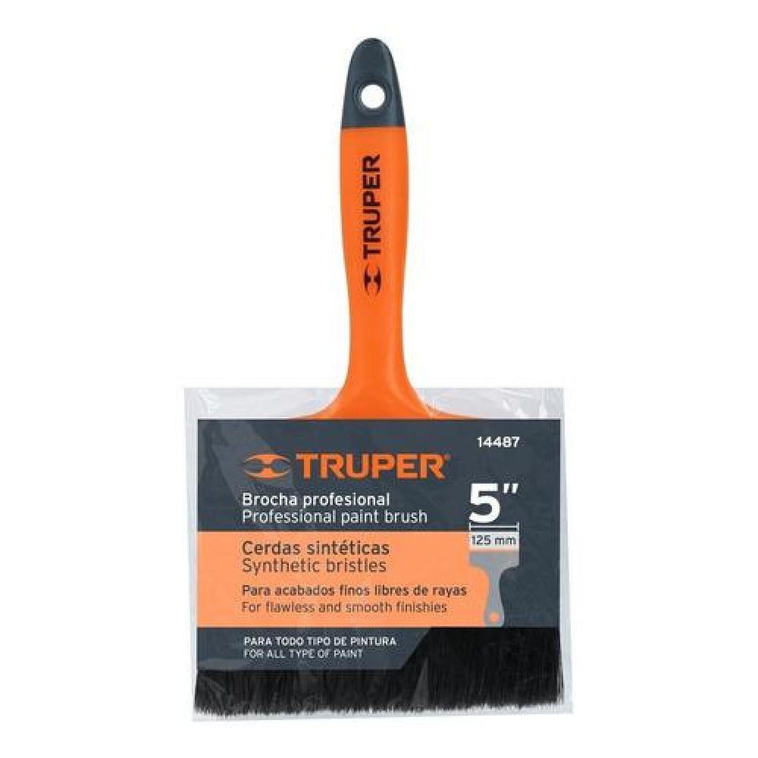 Brocha Profesional Uso General Truper 5 (127mm) image number 1.0
