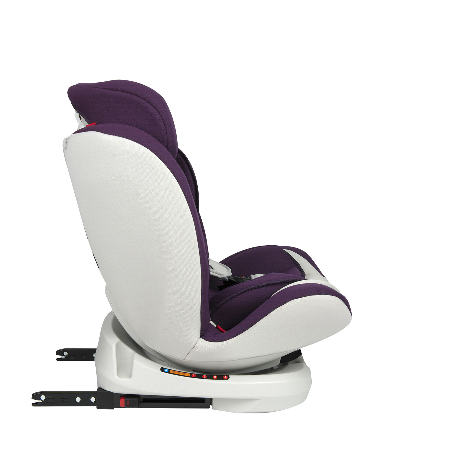 Silla De Auto Convertible Apolo Isofix 360&deg; P&uacute;rpura image number 5.0