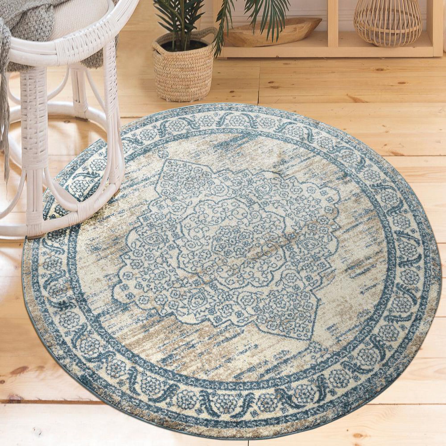 Alfombra Modalfo Florida / 160x160 Cm image number 1.0