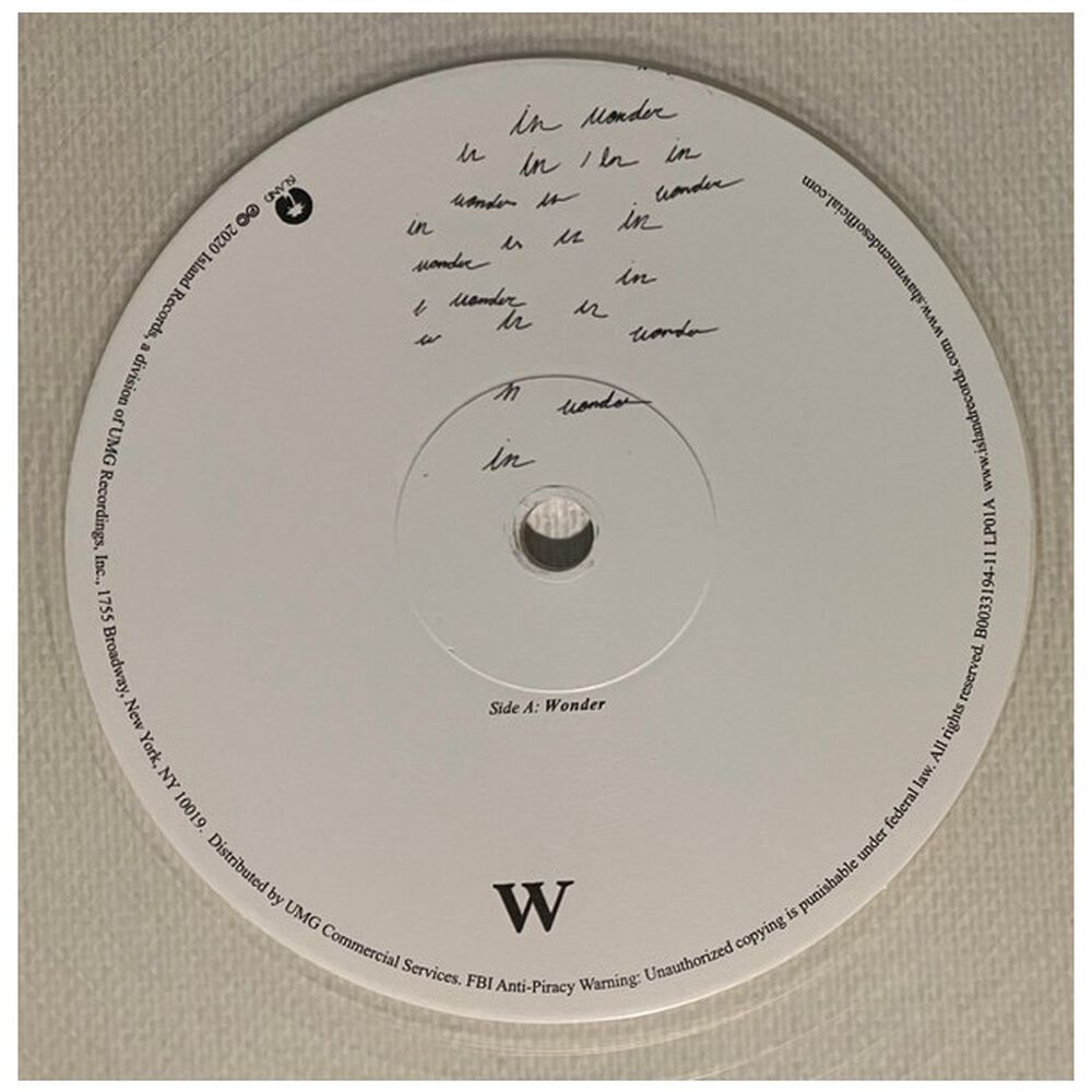 Shawn Mendes - Wonder (white Transparent) | 12'' Maxi Single Usado image number 2.0