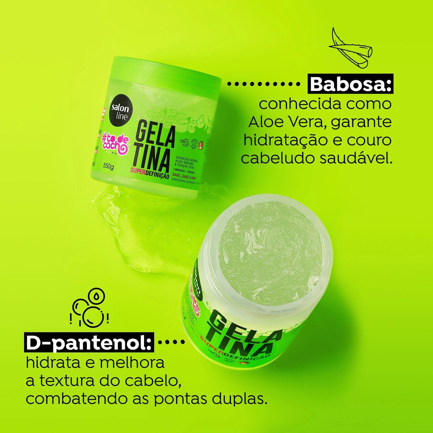To De Cacho Gel Super Definici&oacute;n 550 G Salon Line image number 4.0