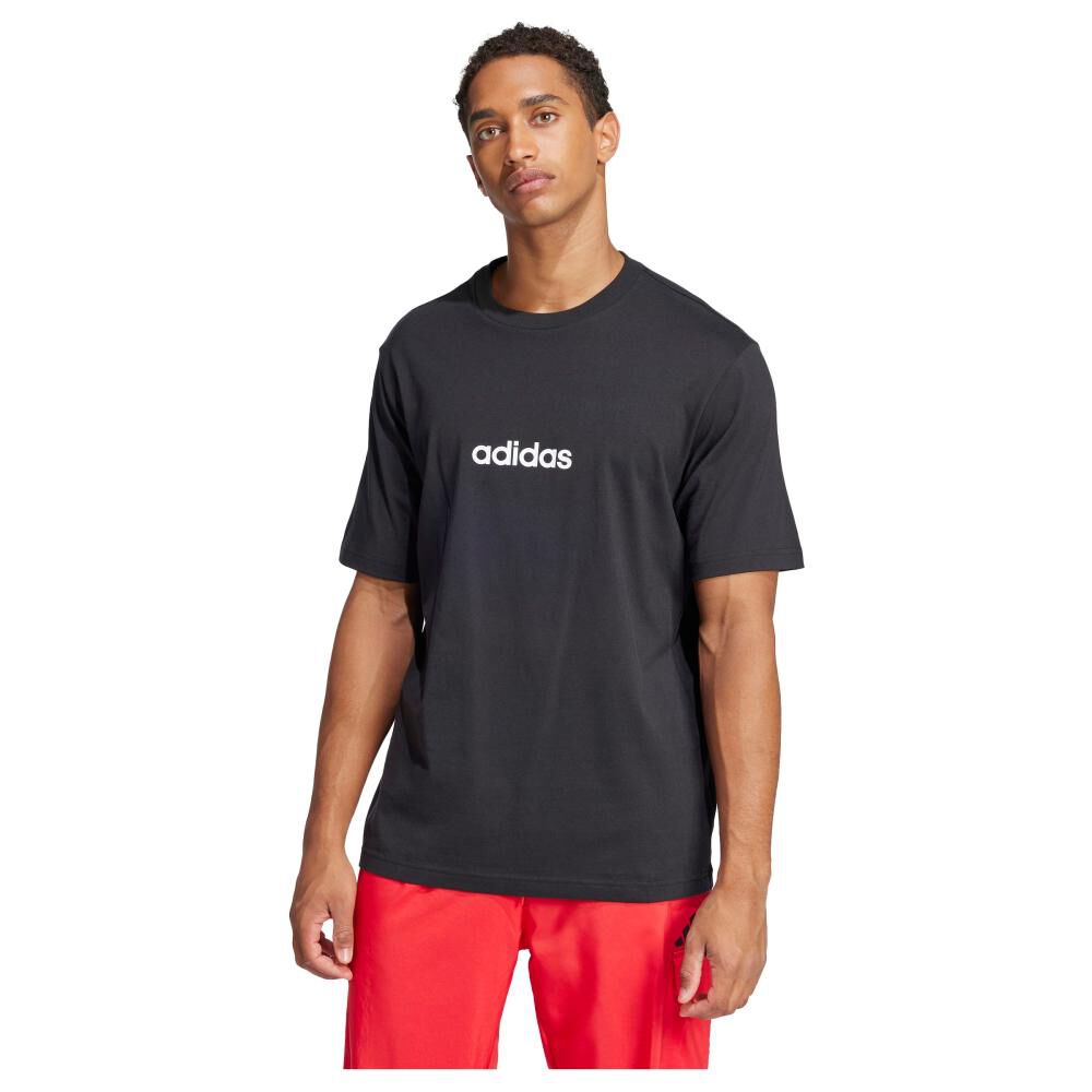 Camiseta Essentials Linear Single Jersey Adidas image number 0.0