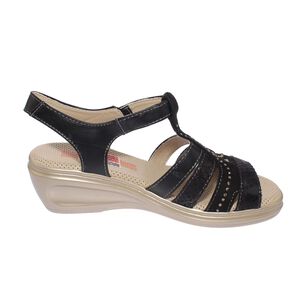 Sandalia Negro Via Franca Art. 51301black