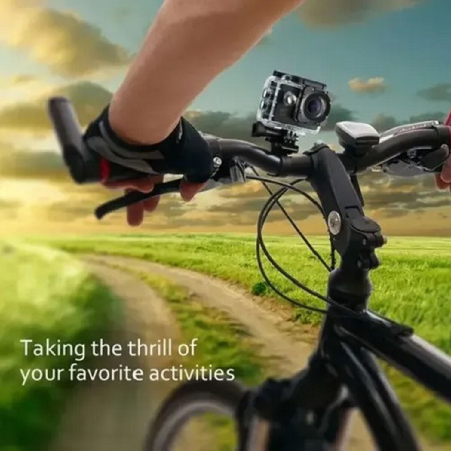 C&aacute;mara Go Pro Full Hd 30fps Deportiva Modelo 1080p Full Hd M2 Mejor Calidad C&aacute;mara Acci&oacute;n Con Accesorios B&aacute;sicos Sumergible image number 3.0