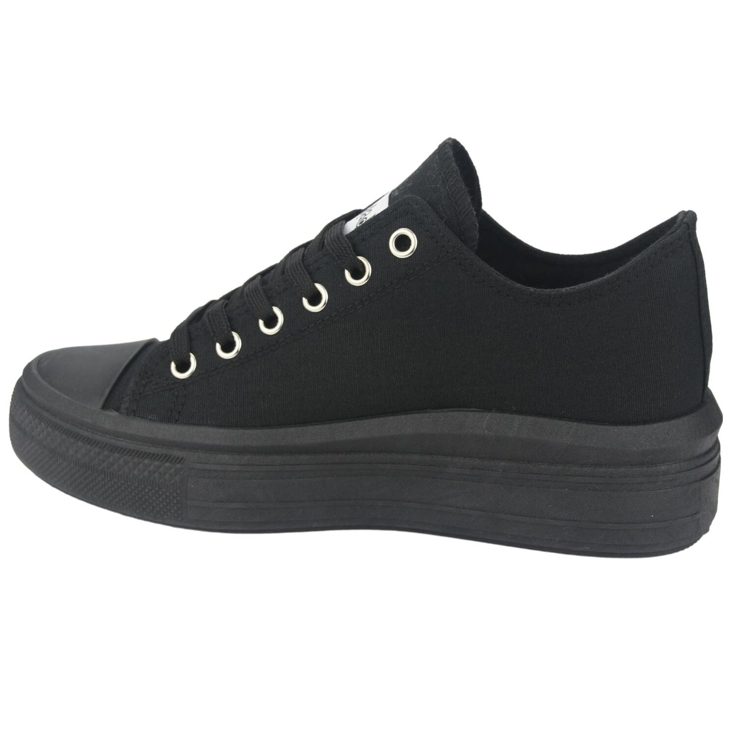 Zapatilla Chalada Mujer Clu-10 Negro Plataforma image number 1.0