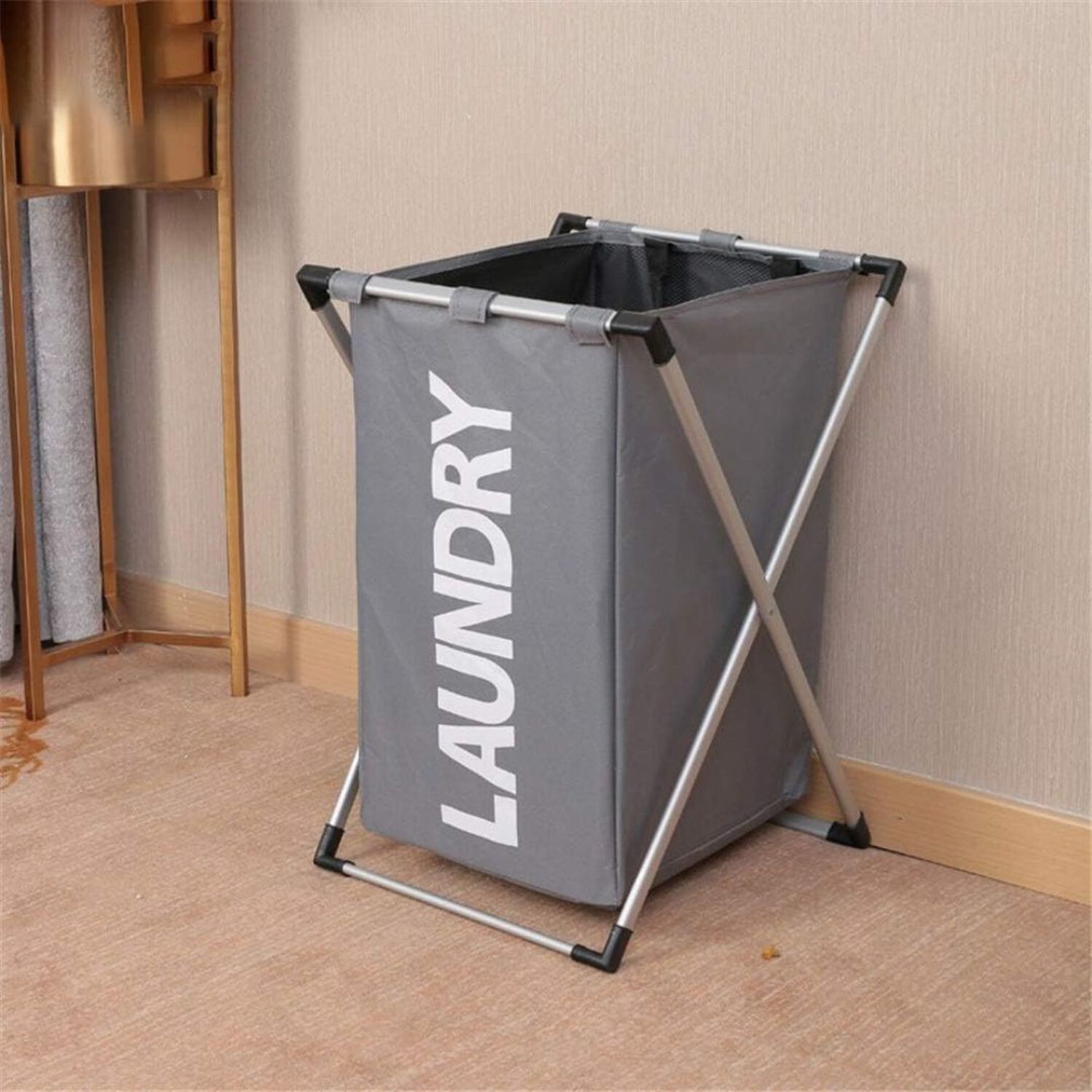 Canasto Ropa Sucia Plegable Tela Dise&ntilde;o Simple image number 5.0