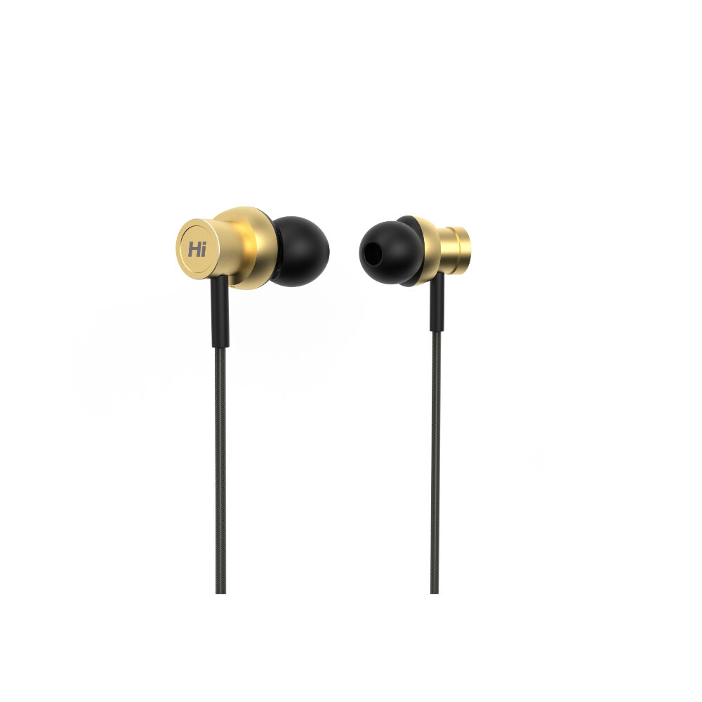 Audifonos Alambricos In-ear Hi5 Champagne Gold Hifuture image number 3.0
