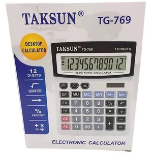 Calculadora 12 D&iacute;gitos Taksun Tg-769