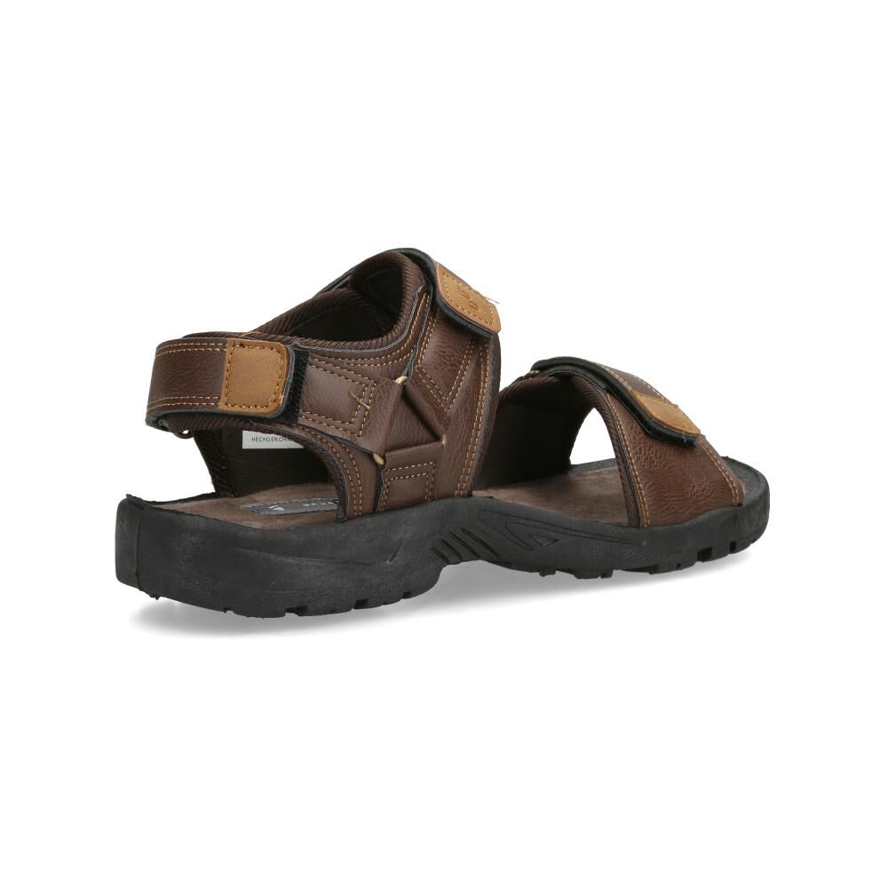 Sandalia Hombre Bruno Bertini Brown image number 3.0