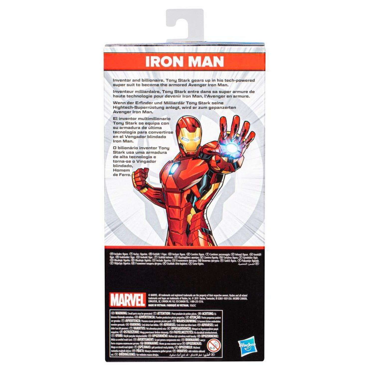 Figura De Acci&oacute;n Marvel Mighty Hero Series Iron Man image number 3.0