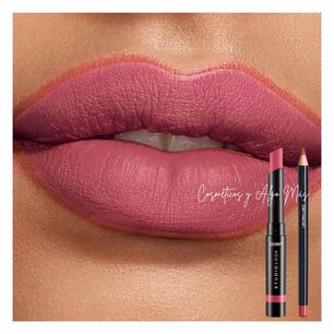 Set Delineador Para Labios Y Labial Combinables
