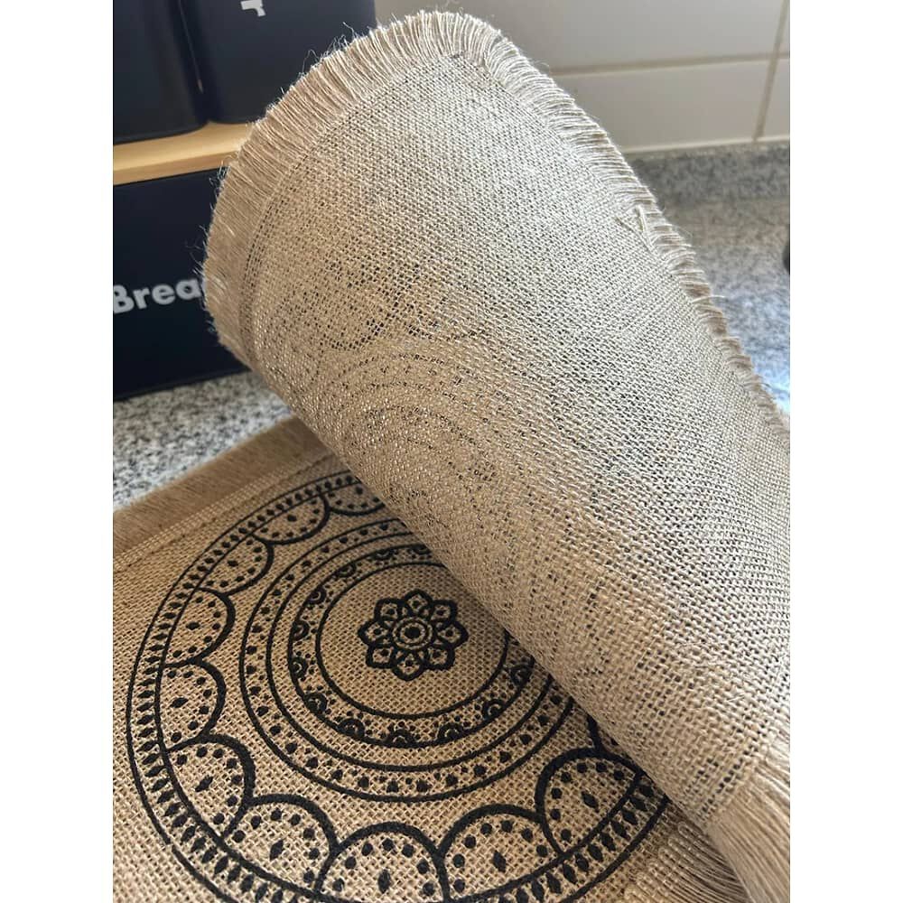 Set De 6 Individuales Yute - M&aacute;ndala image number 1.0