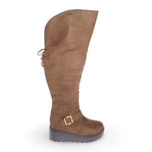 Bota Terraplen Taupe V&iacute;a Franca Art. 5jo803m3taupe