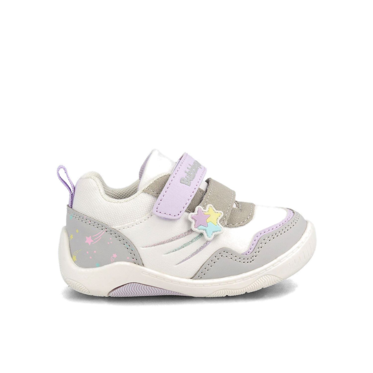 Zapatilla Ni&ntilde;a Bubblegummers Sam Plateado/blanco image number 0.0