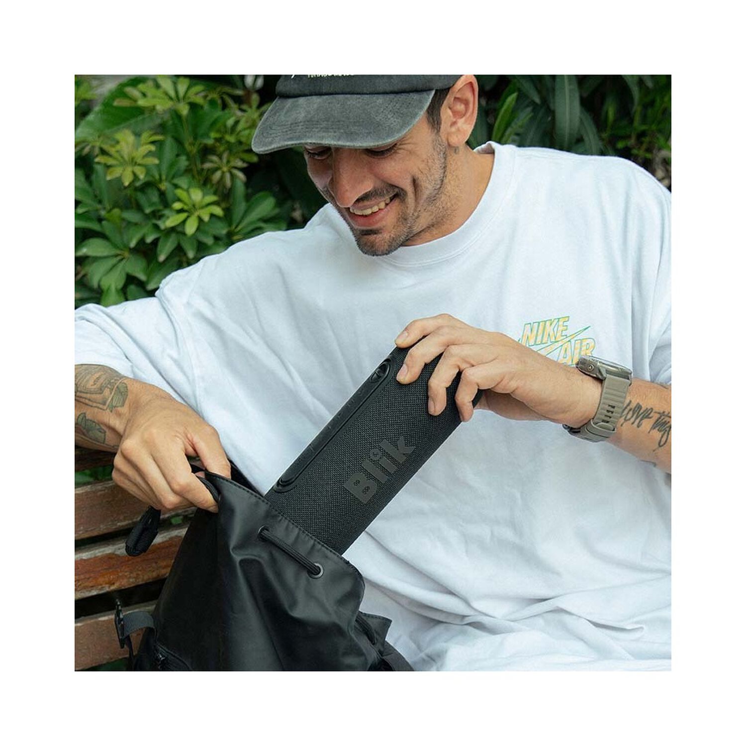 Parlante Portatil Bluetooth Blik Live Negro image number 3.0