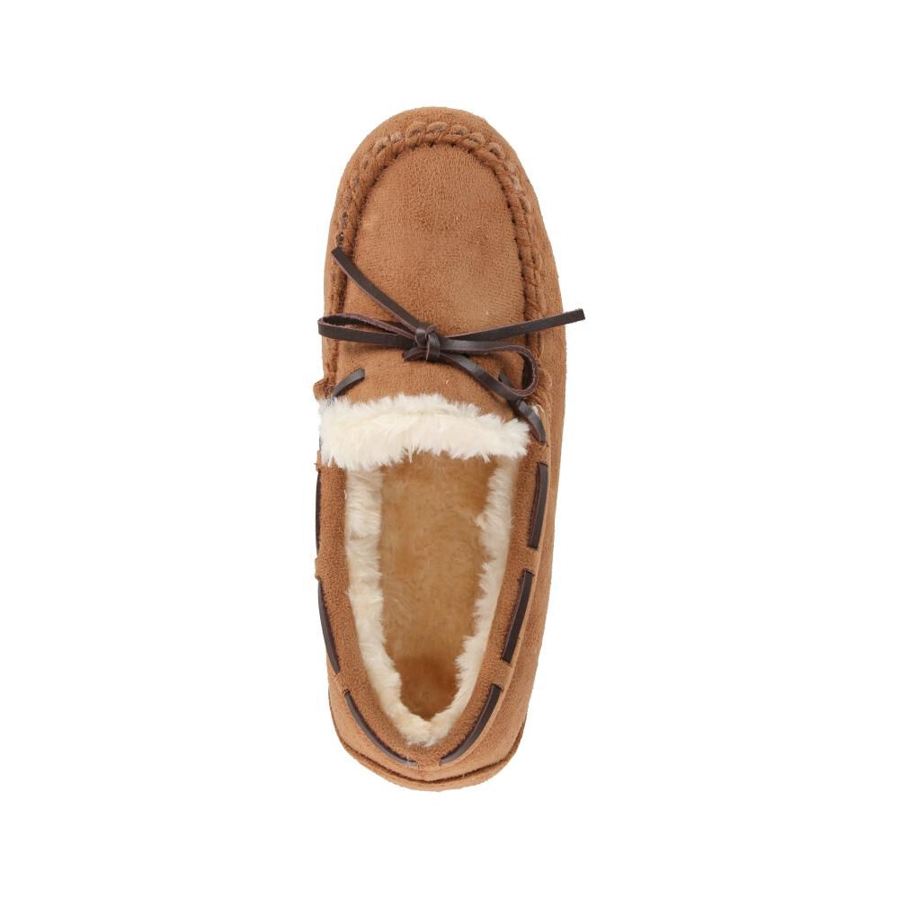 Pantuflas Mujer Lesage Camel image number 4.0