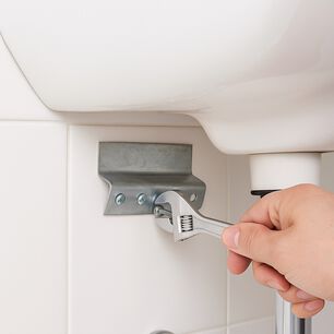 U&ntilde;eta Standard Fijacion Larga Lavamanos Fanaloza