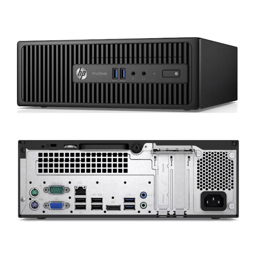 Kit Monitor + Pc Hp 400 G2 Sff (intel Pentium 8gb 500gb) Reacondicionado Grado A image number 3.0