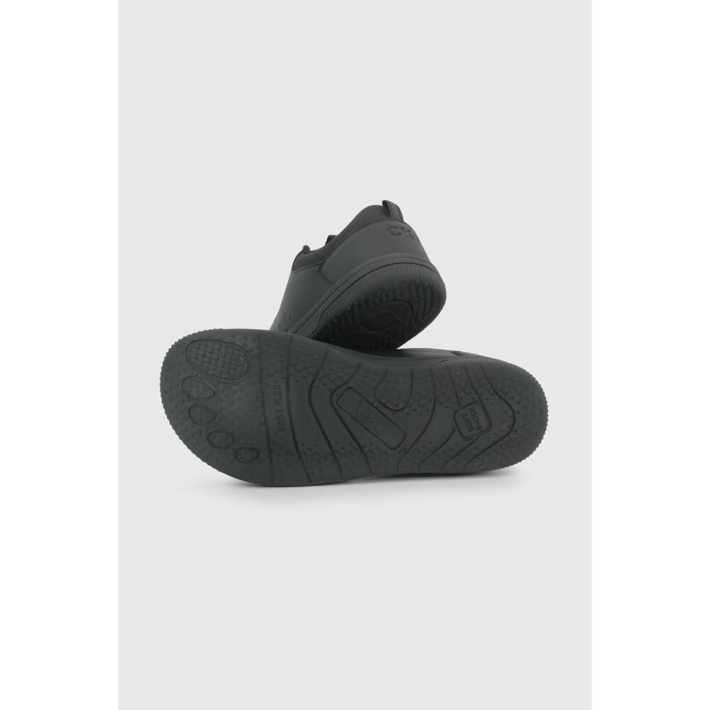 Zapatilla Zapato Escolar Negra Colloky image number 2.0