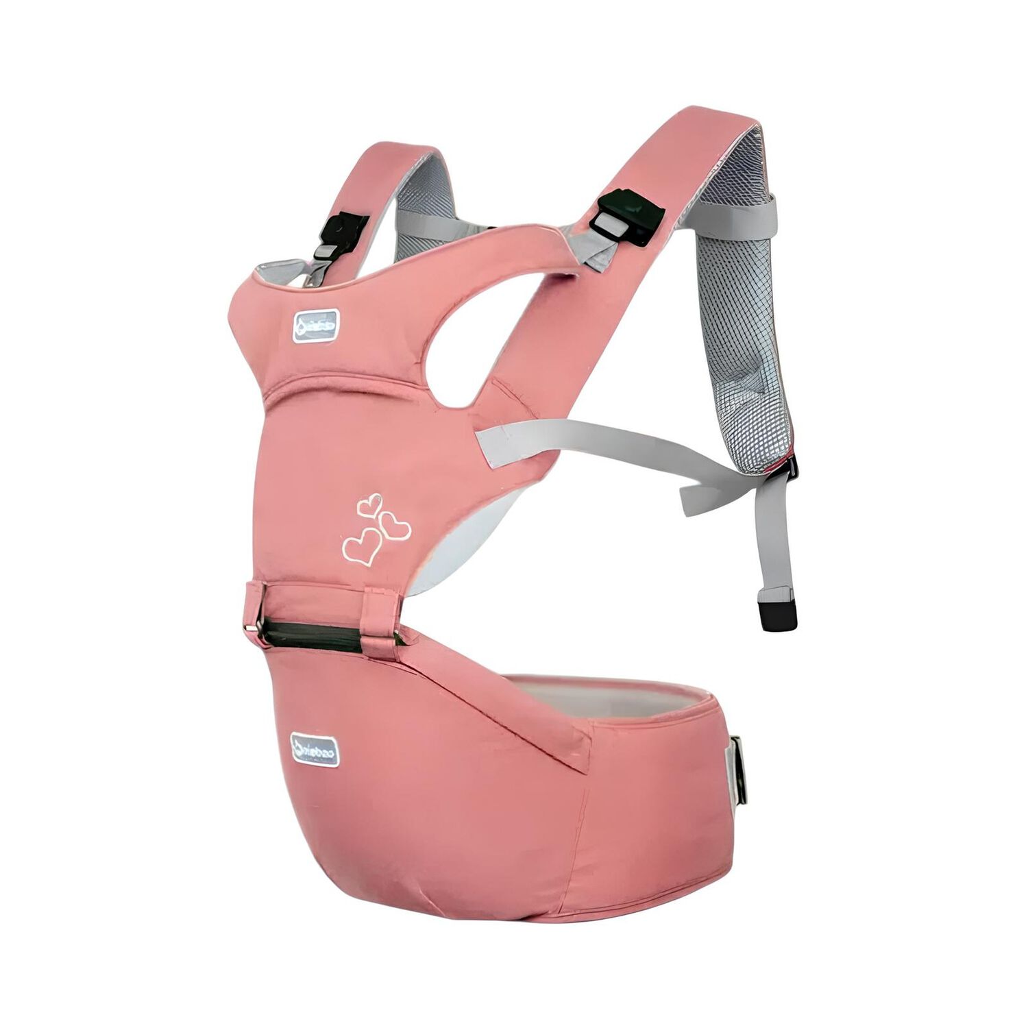 Portabeb&eacute; Ergonomico 0-3 A&ntilde;os Sonet Rosado By Lubabycas image number 0.0