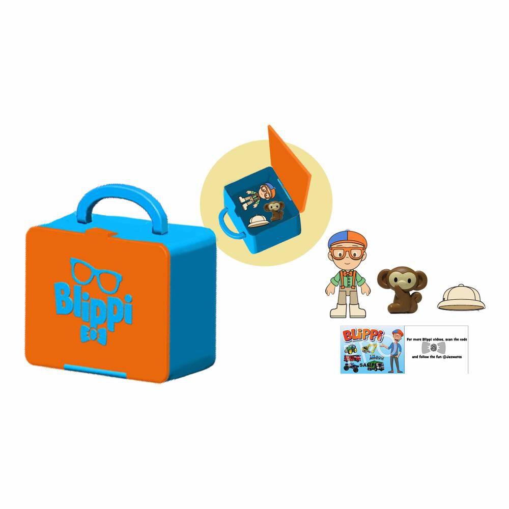 Juguete Educativo Blippi Mini Lonchera Construcción image number 2.0