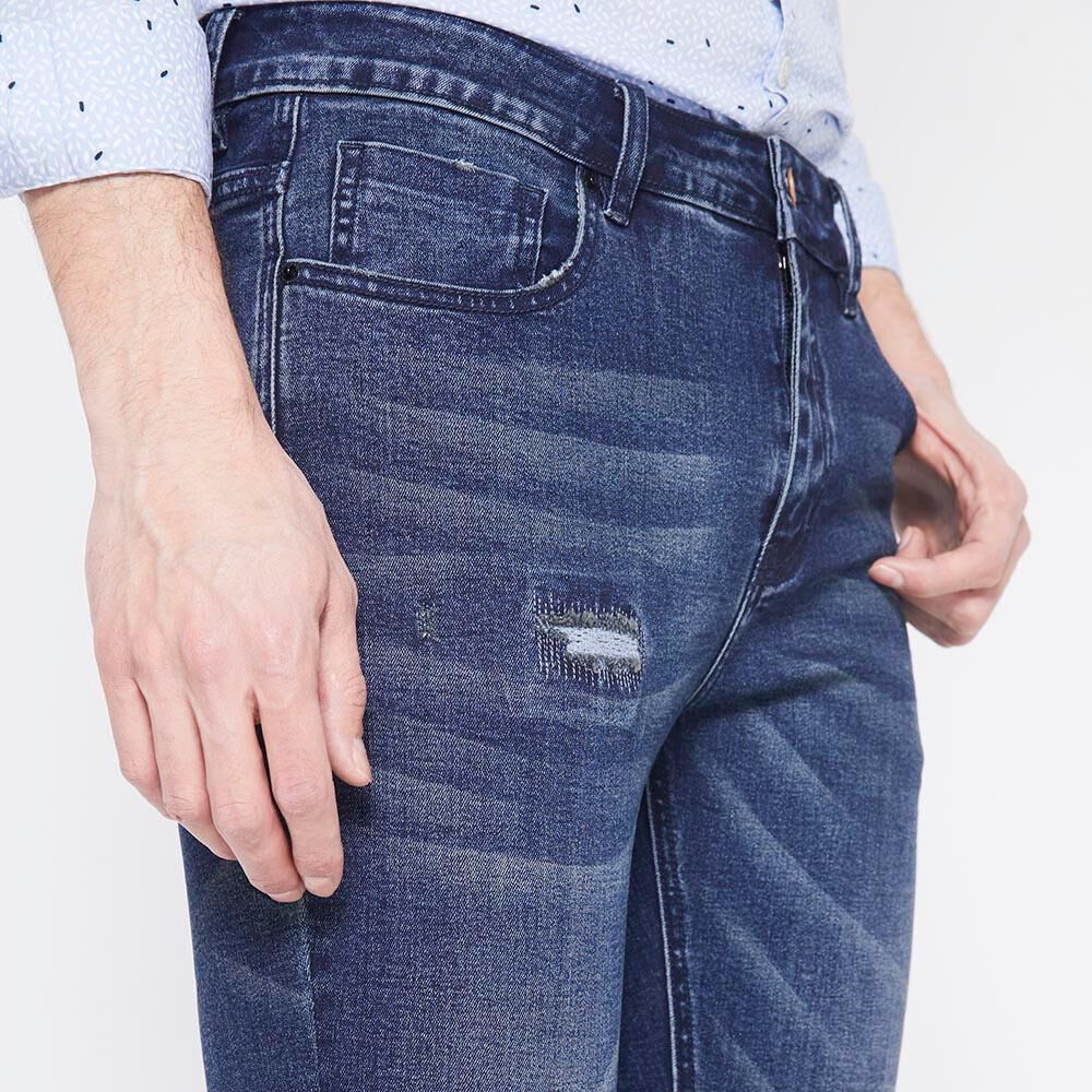 Jeans Slim  Hombre Rolly Go image number 3.0