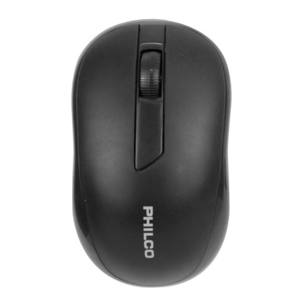 Mouse Inalambrico Usb 3 Botones Negro image number 0.0