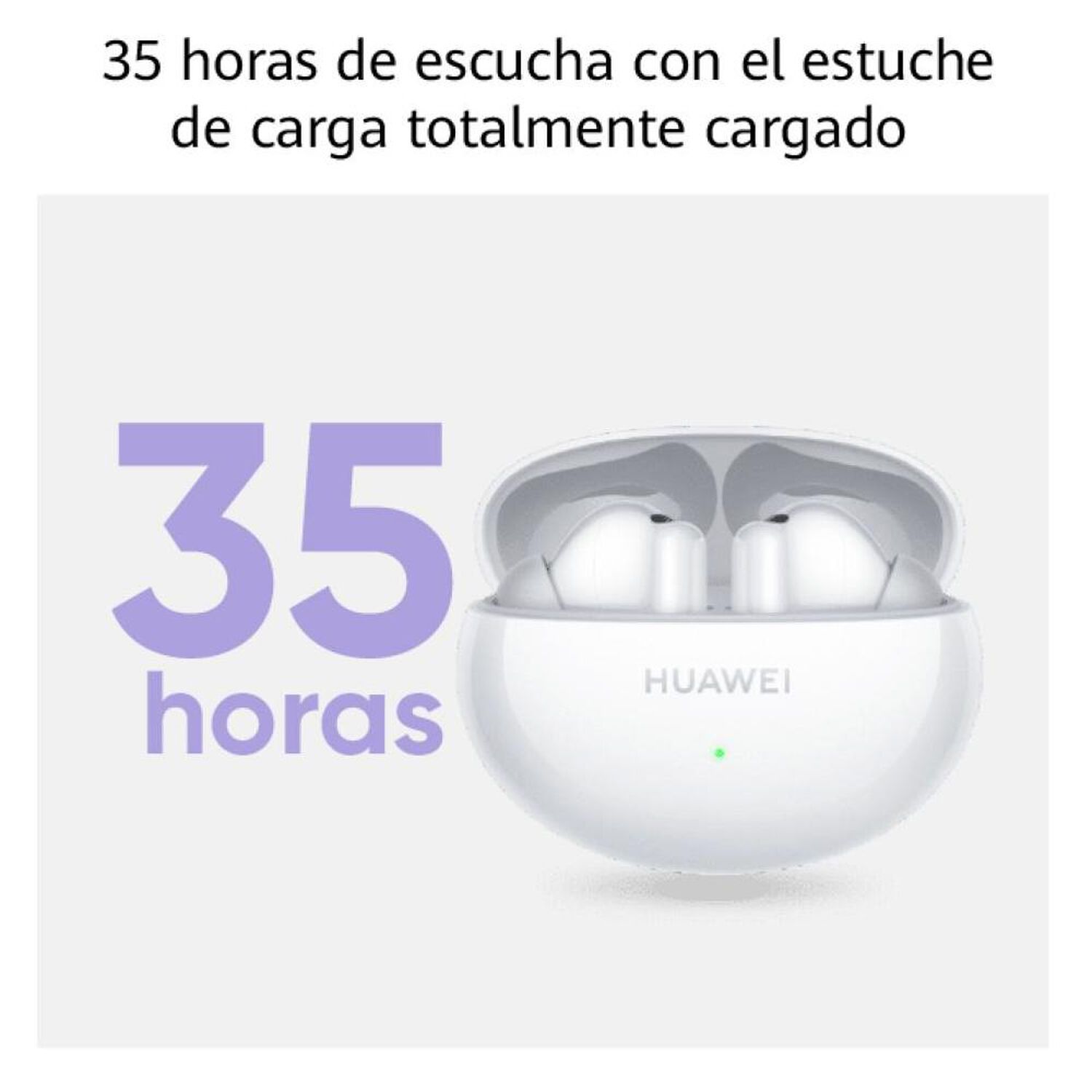 Aud&iacute;fonos Bluetooth Huawei Freebuds 6i White image number 7.0