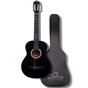 Guitarra Clásica Sevillana 30 Para Niños Negro + Funda 8454